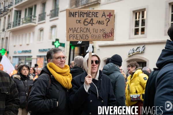 Manifestation retraite Dijon