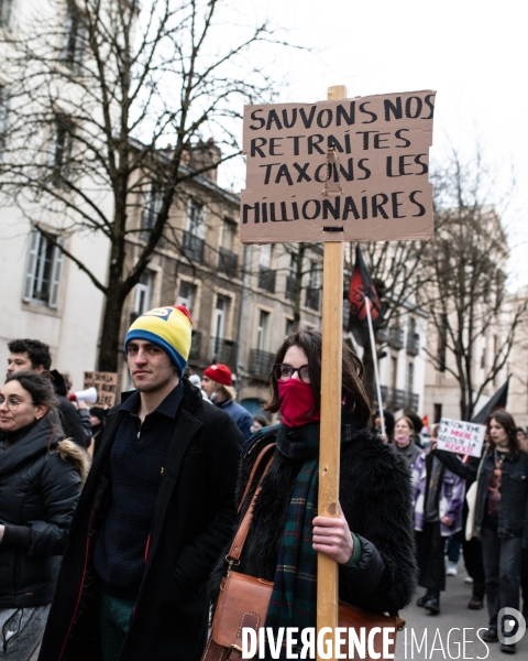 Manifestation retraites Dijon