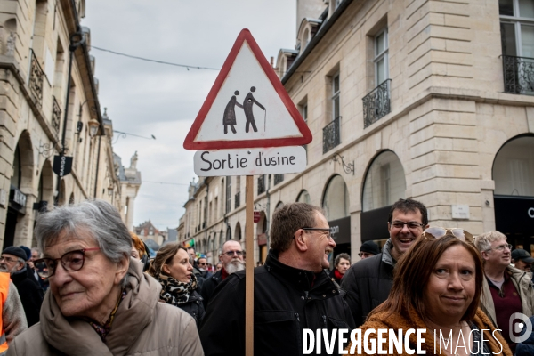 Manifestation retraite Dijon