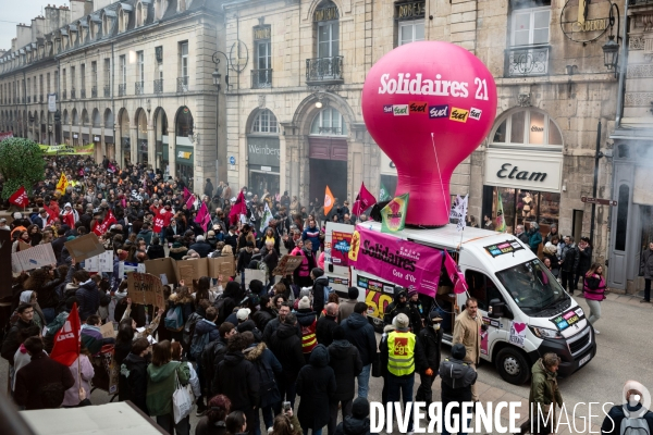 Manifestation retraite Dijon