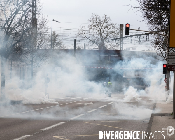 Manifestation contre la reforme des retraites - Dijon