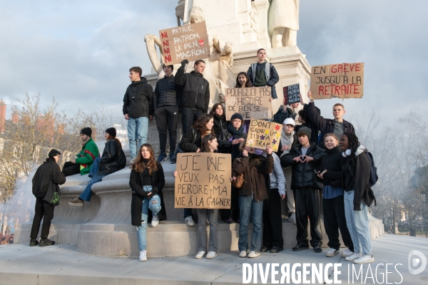 Manifestation contre la reforme des retraites - Dijon