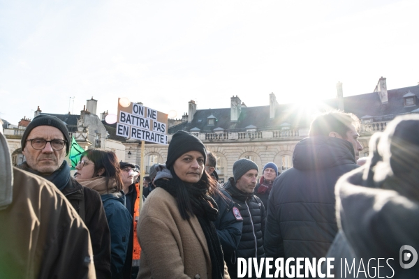 Manifestation contre la reforme des retraites - Dijon
