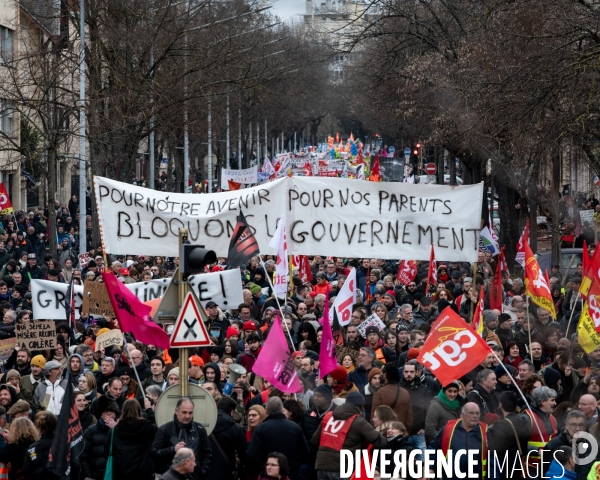 Manifestation retraites Dijon