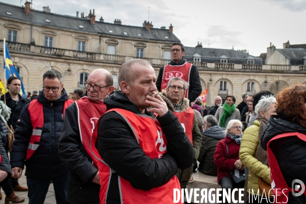 Manifestation retraite Dijon