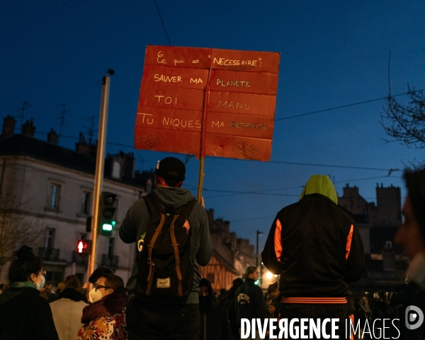 Manifestation soir retraite - Dijon