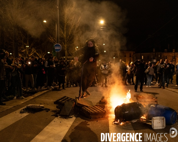 Manifestation soir retraite - Dijon