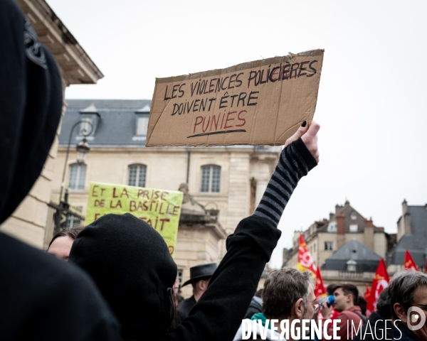 Manifestation intersyndicale contre la reforme des retraites - Dijon
