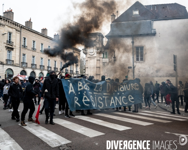 Manifestation intersyndicale contre la reforme des retraites - Dijon