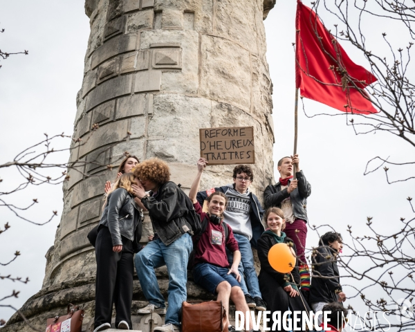 10e intersyndicale contre la reforme retraite Dijon
