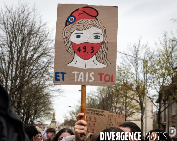 10e intersyndicale contre la reforme retraite Dijon
