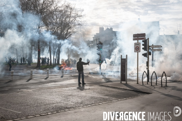 10e intersyndicale contre la reforme retraite Dijon