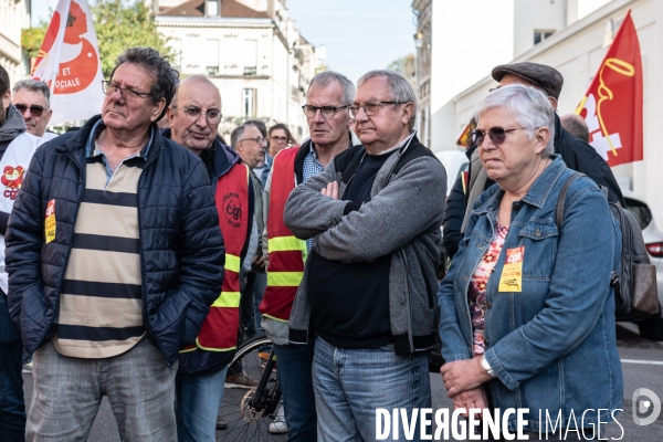 Manifestation contre la reforme des retraites