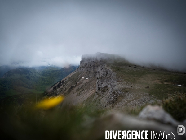 Randonneur en montagne