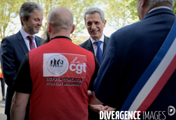 Benoit Bazin president directeur general de Saint Gobain 