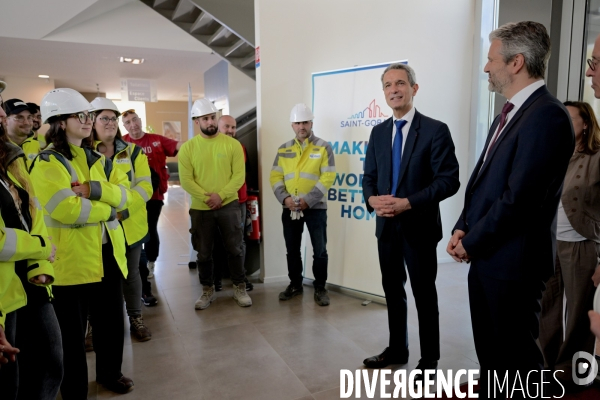 Benoit Bazin president directeur general de Saint Gobain 
