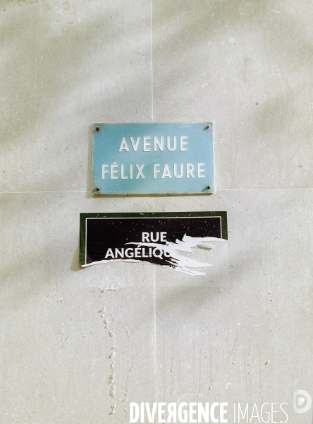 Collages Rue Paris