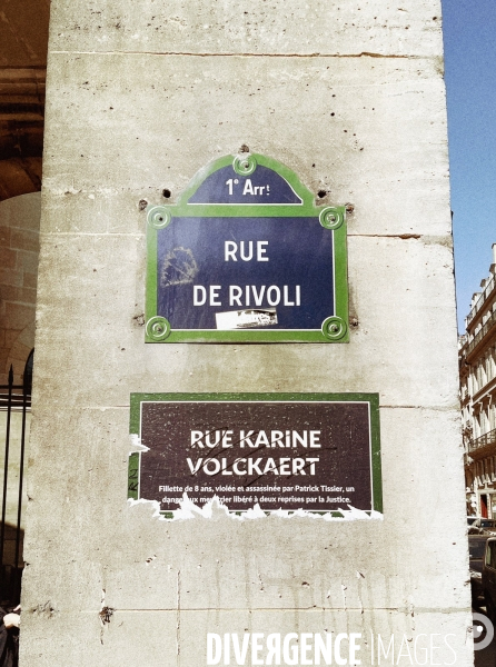 Collages Rue Paris