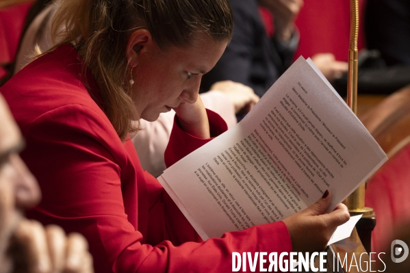 Assemblée nationale. Questions au gouvernement.