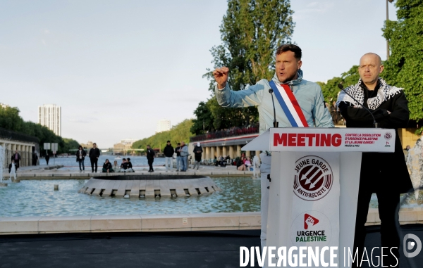 Meeting contre la dissolution d Urgence Palestine et de la Jeune garde