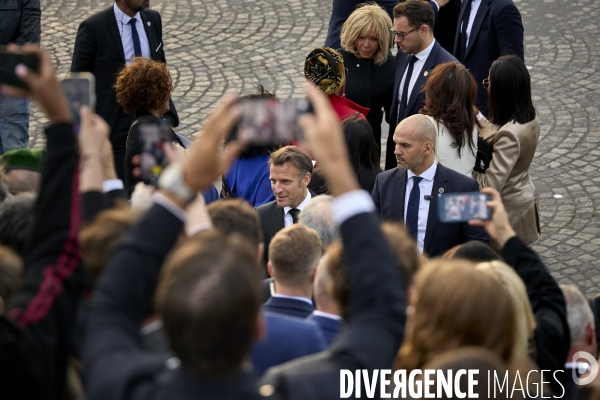 Cérémonie de commémoration du 80ème anniversaire de la Victoire du 8 mai 1945