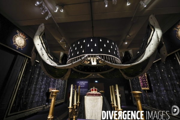 Expo le dernier sacre galerie des gobelins mobilier national