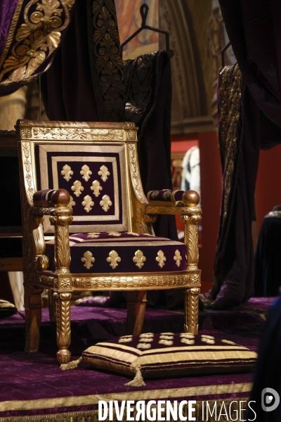 Expo le dernier sacre galerie des gobelins mobilier national