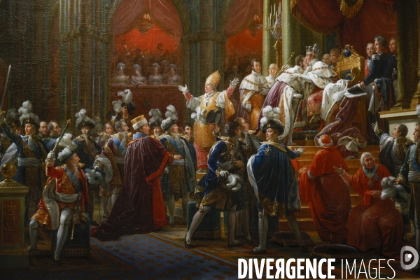 Expo le dernier sacre galerie des gobelins mobilier national