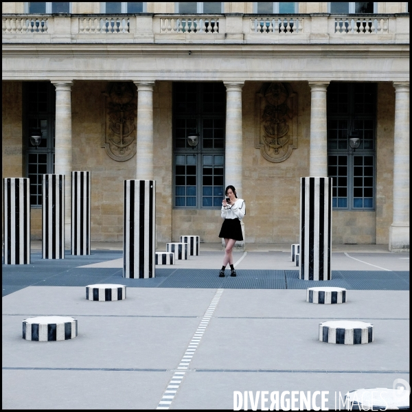 Temps de pose au Palais royal