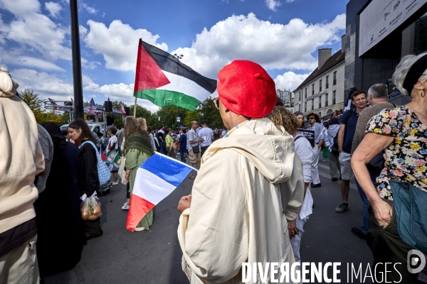 Manifestation contre l islamophobie
