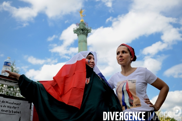 Marche contre l islamophobie en hommage à Aboubakar Cissé  