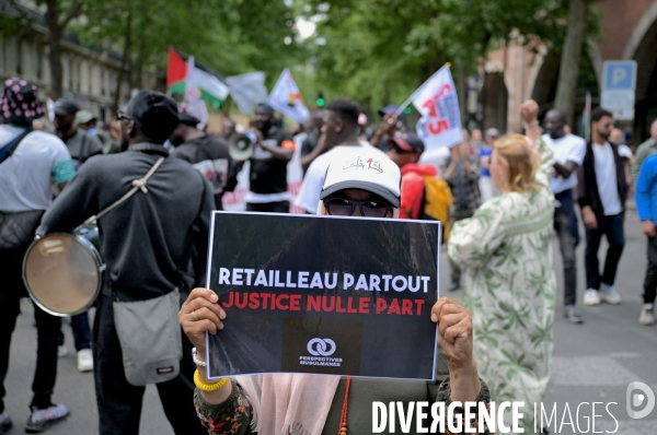 Marche contre l islamophobie en hommage à Aboubakar Cissé  
