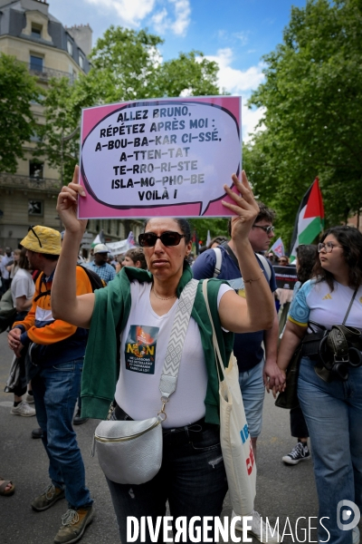 Marche contre l islamophobie en hommage à Aboubakar Cissé  