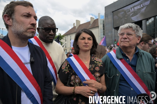 Marche contre l islamophobie en hommage à Aboubakar Cissé  