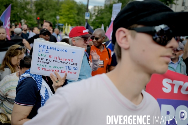 Marche contre l islamophobie en hommage à Aboubakar Cissé  