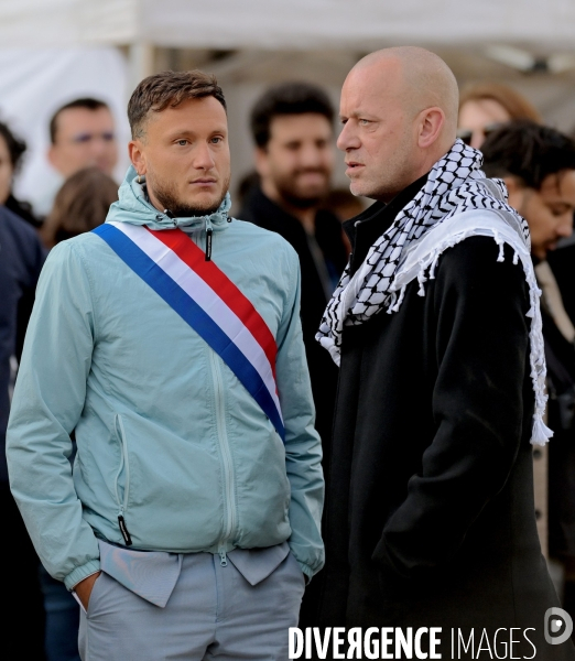 Meeting contre la dissolution d Urgence Palestine et de la Jeune garde