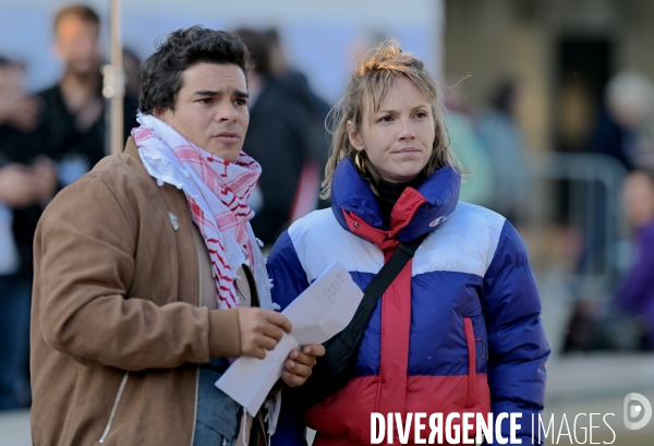 Meeting contre la dissolution d Urgence Palestine et de la Jeune garde