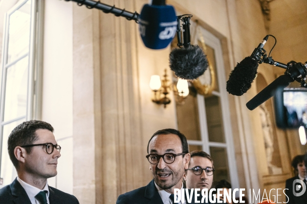Absence de Pierre-Edouard Sterin a la commission d enquete parlementaire