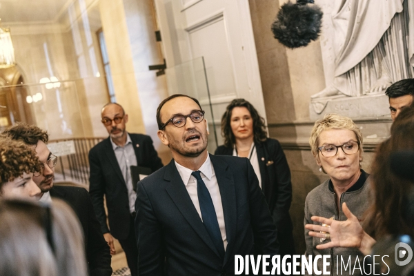 Absence de Pierre-Edouard Sterin a la commission d enquete parlementaire