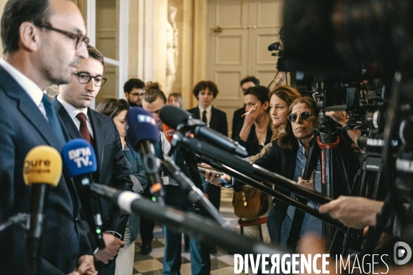 Absence de Pierre-Edouard Sterin a la commission d enquete parlementaire