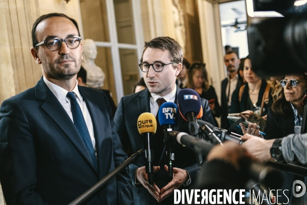 Absence de Pierre-Edouard Sterin a la commission d enquete parlementaire