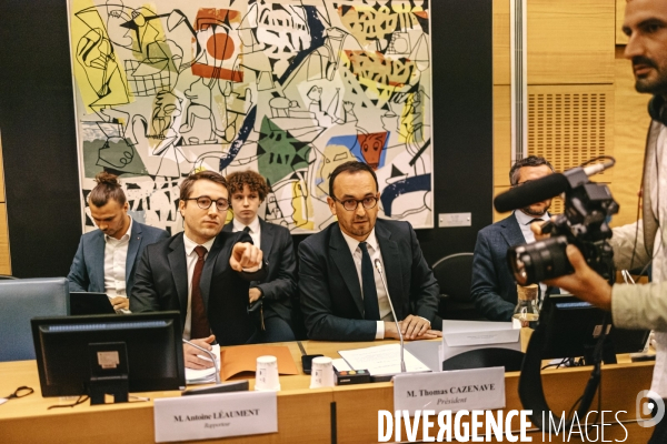 Absence de Pierre-Edouard Sterin a la commission d enquete parlementaire