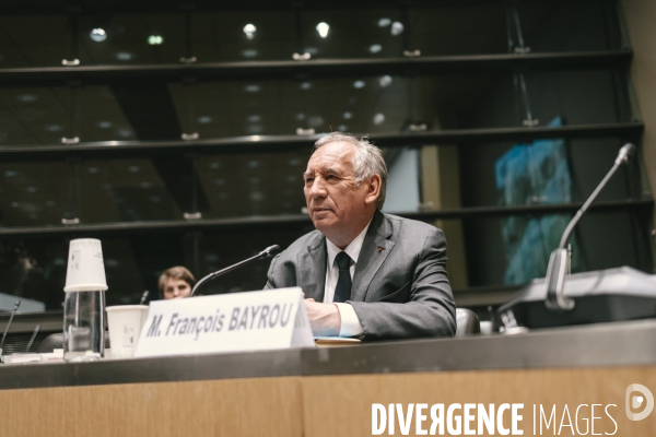 Audition de François Bayrou devant la commission d enquete sur l affaire Betharram