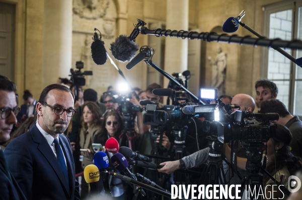 Audition de pierre-edouard sterin a l assemblee nationale, mais absent.