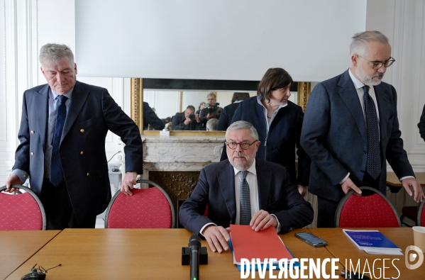 Conference de presse des Horaces 