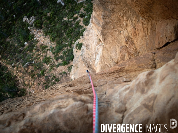 Escalade dans les calanques