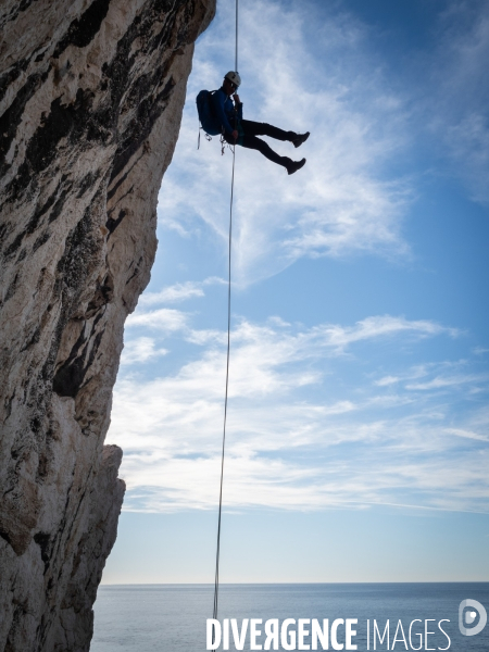 Escalade dans les calanques