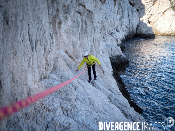 Escalade dans les calanques