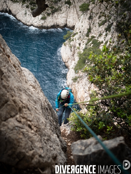 Escalade dans les calanques