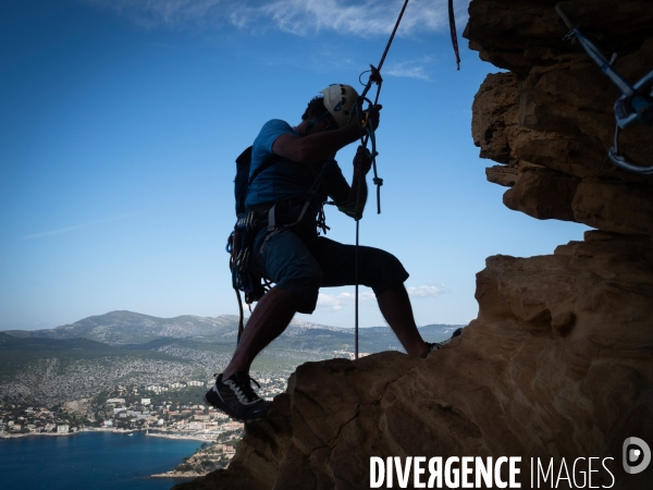Escalade dans les calanques